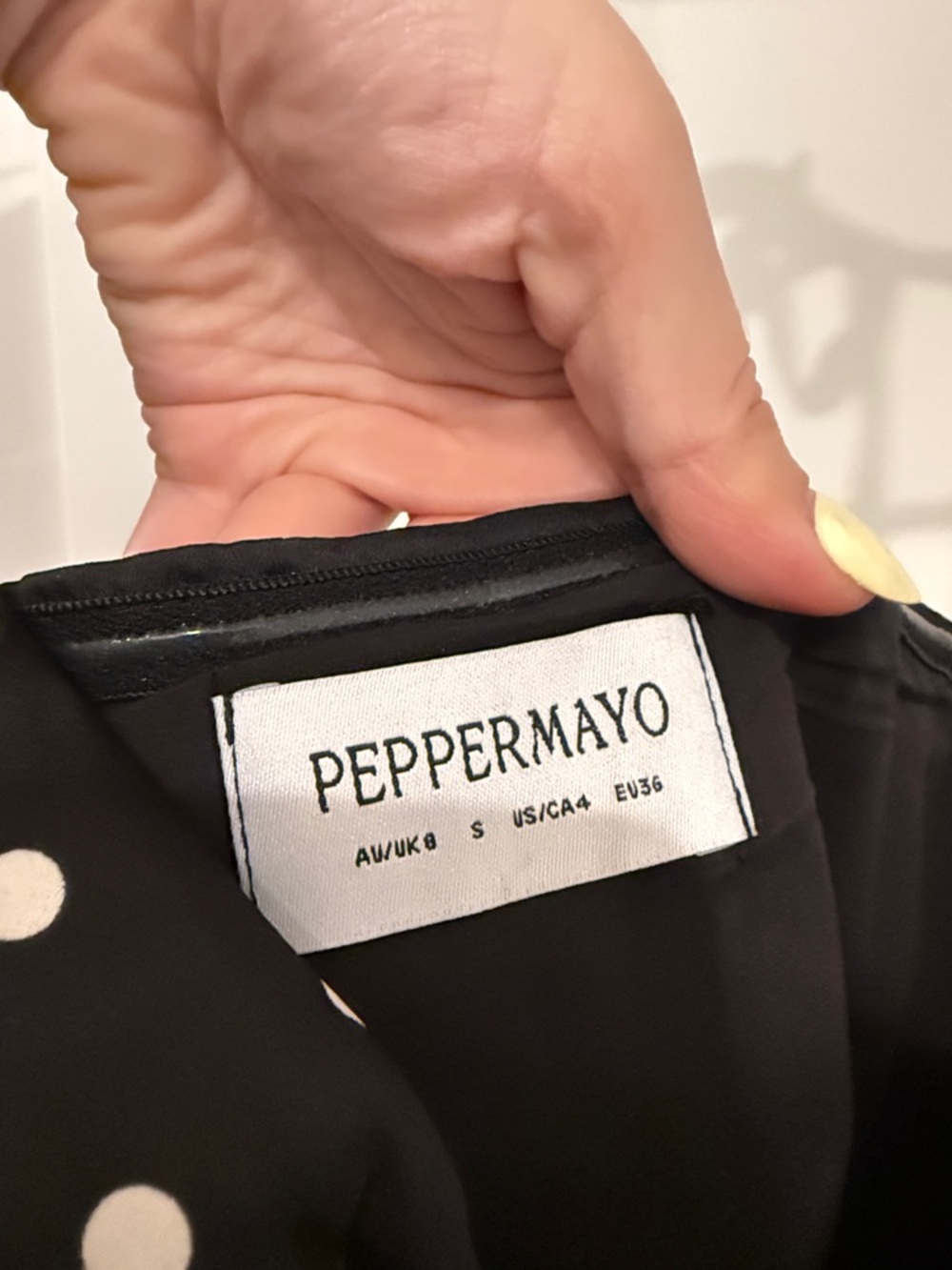 Peppermayo Breanne Skirt Set - Black Polka Dot - Picture 6 of 6